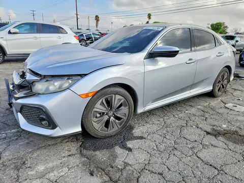 SHHFK7H55HU420538 — 2017 Honda Civic, Передняя часть (Front End), фото до ремонта
