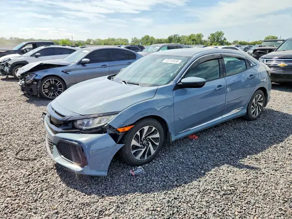SHHFK7H24HU224273 — 2017 Honda Civic, Передняя часть (Front End), фото до ремонта