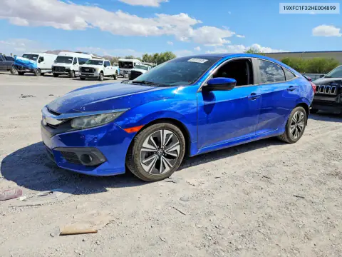 2017 Honda Civic Ex VIN 19XFC1F32HE004899 фото 1