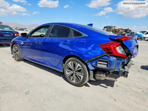 2017 Honda Civic Ex VIN 19XFC1F32HE004899 фото 2
