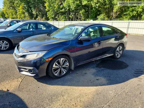 2017 Honda Civic Ex VIN 2HGFC1F30HH642431 фото 1