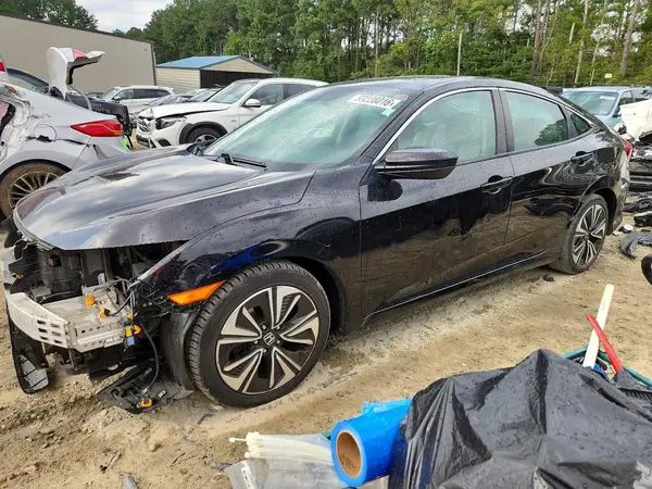 19XFC1F43HE206756 — 2017 Honda Civic, Передняя часть (Front End), фото до ремонта