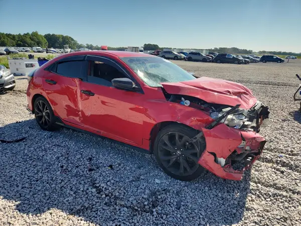 SHHFK7H44HU404922 — 2017 Honda Civic, фото 4 с аукциона Copart, Передняя часть
