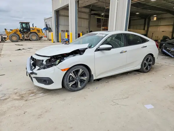 19XFC1F92HE011548 — 2017 Honda Civic, Передняя часть (Front End), фото до ремонта