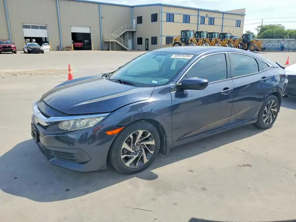 19XFC2F76HE066721 — 2017 Honda Civic, Задняя часть (Rear End), фото до ремонта