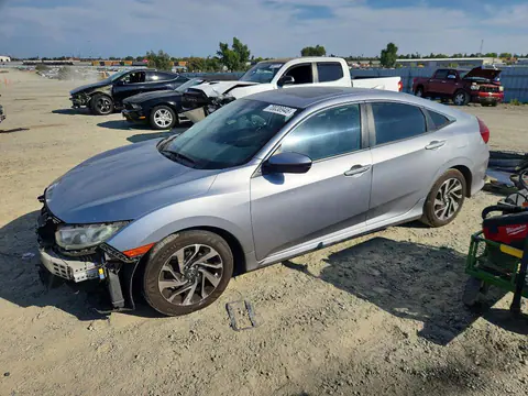 19XFC2F78HE204694 — 2017 Honda Civic, Передняя часть (Front End), фото до ремонта