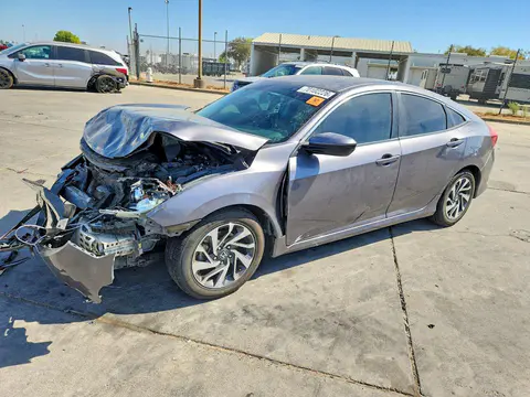19XFC2F73HE216994 — 2017 Honda Civic, Передняя часть (Front End), фото до ремонта