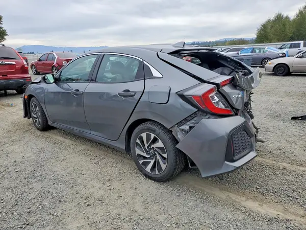 SHHFK7H2XHU427233 — 2017 Honda Civic, фото 2 с аукциона Copart, Задняя часть