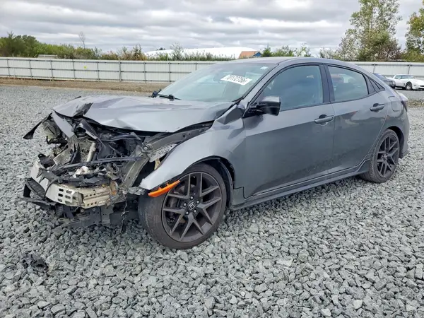 SHHFK7H45HU207421 — 2017 Honda Civic, Передняя часть (Front End), фото до ремонта