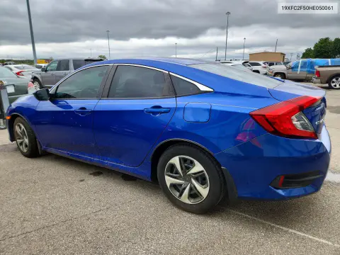 2017 Honda Civic Lx VIN 19XFC2F50HE050061 фото 2