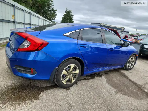 2017 Honda Civic Lx VIN 19XFC2F50HE050061 фото 3
