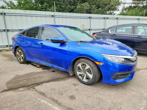 2017 Honda Civic Lx VIN 19XFC2F50HE050061 фото 4