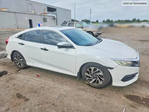 2017 Honda Civic Ex VIN 2HGFC2F76HH545856 фото 4
