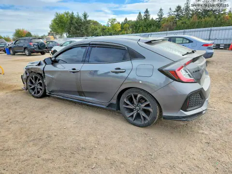 2017 Honda Civic Sport VIN SHHFK7H45HU305235 фото 2