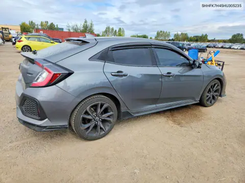 2017 Honda Civic Sport VIN SHHFK7H45HU305235 фото 3