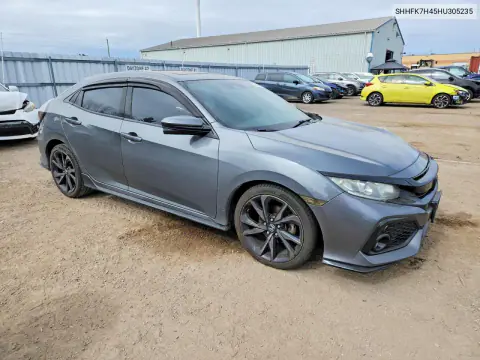 2017 Honda Civic Sport VIN SHHFK7H45HU305235 фото 4