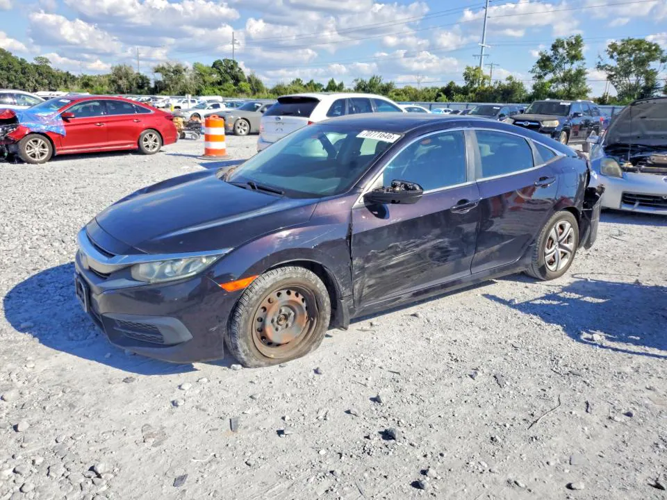 2017 HONDA CIVIC VIN 19XFC2F59HE043237 фото 1