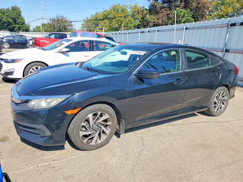 19XFC2F76HE040099 — 2017 Honda Civic, Передняя часть (Front End), фото до ремонта