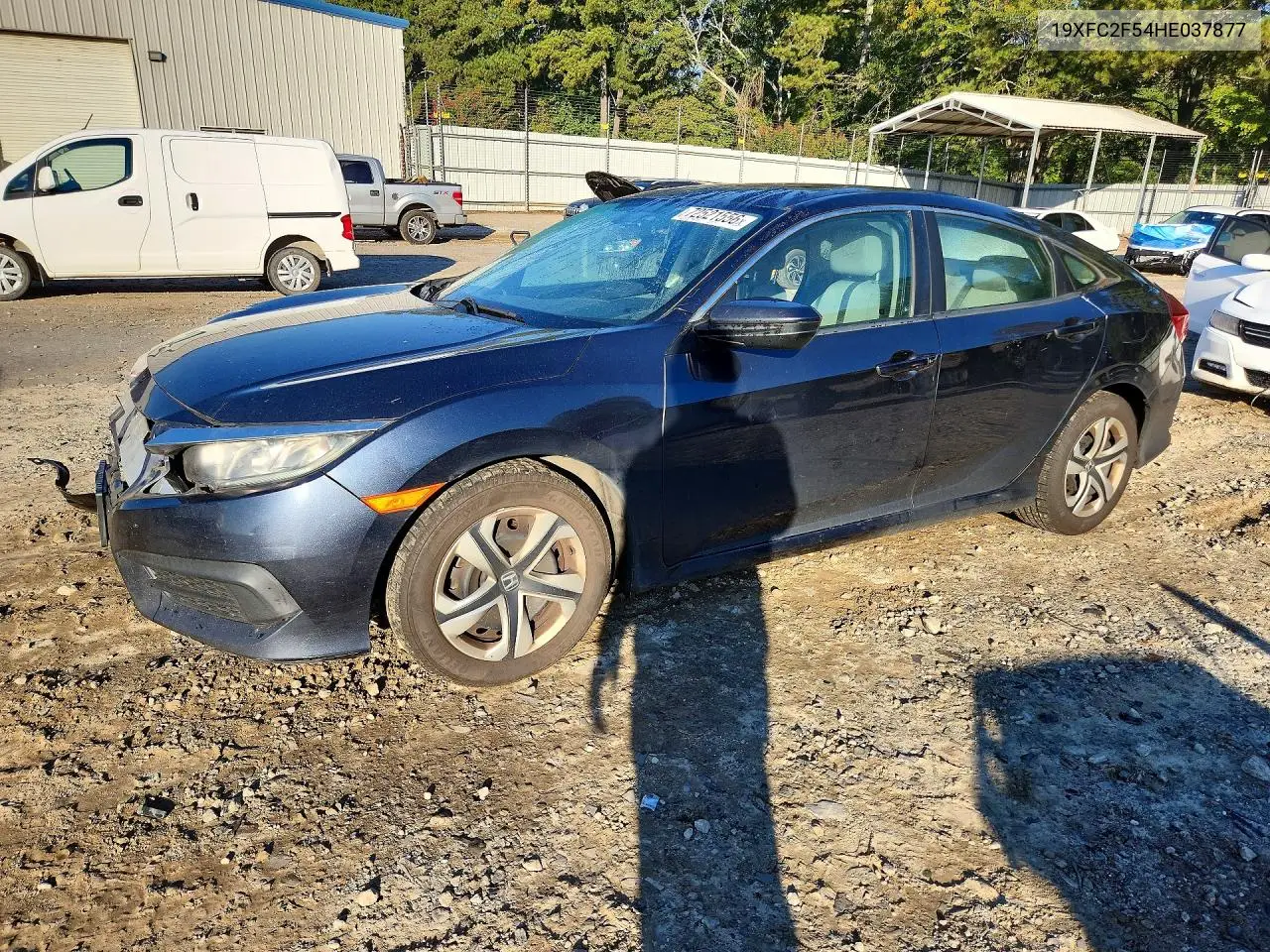 2017 Honda Civic Lx VIN 19XFC2F54HE037877 фото 1