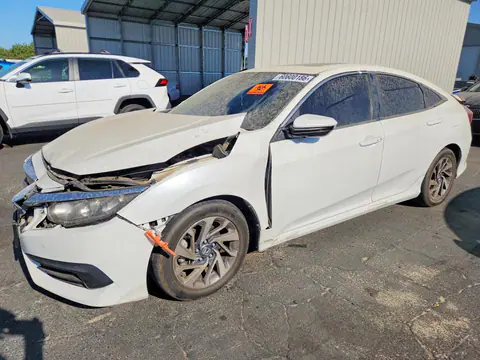 19XFC2F74JE205119 — 2018 Honda Civic, Передняя часть (Front End), фото до ремонта