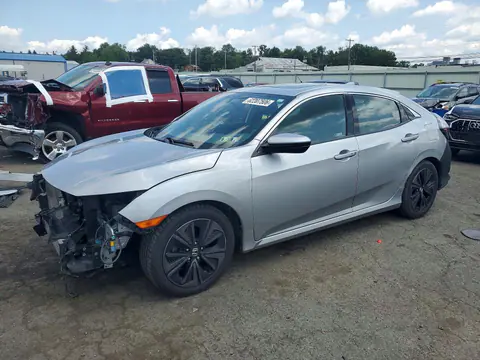 SHHFK7H52JU431082 — 2018 Honda Civic, Передняя часть (Front End), фото до ремонта