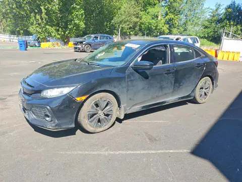 SHHFK7H53JU410533 — 2018 Honda Civic, Передняя часть (Front End), фото до ремонта