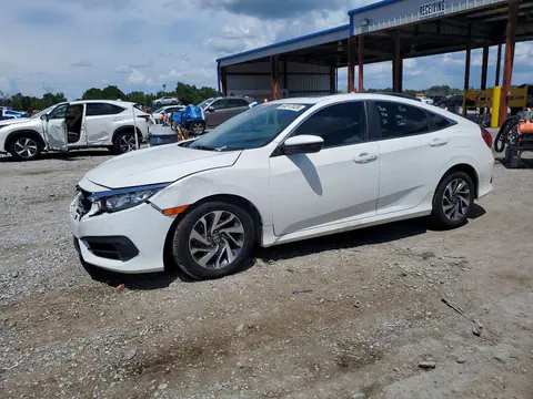 2HGFC2F71JH576132 — 2018 Honda Civic, Передняя часть (Front End), фото до ремонта