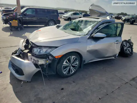 JHMFC1F74JX038463 — 2018 Honda Civic, Повреждения со всех сторон, фото до ремонта