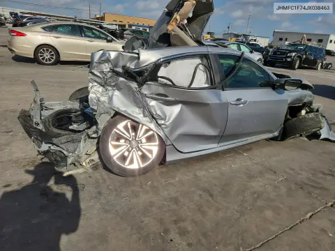2018 Honda Civic Exl VIN JHMFC1F74JX038463 фото 3
