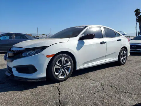 2HGFC2F53JH586689 — 2018 Honda Civic, Передняя часть (Front End), фото до ремонта
