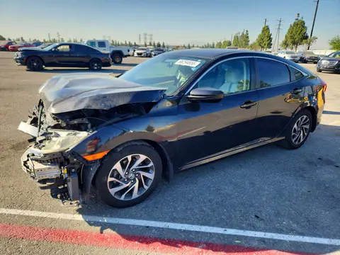 2HGFC2F76JH507727 — 2018 Honda Civic, Передняя часть (Front End), фото до ремонта