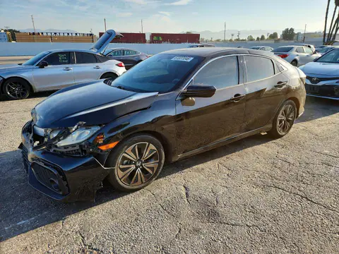SHHFK7H50JU406360 — 2018 Honda Civic, Передняя часть (Front End), фото до ремонта