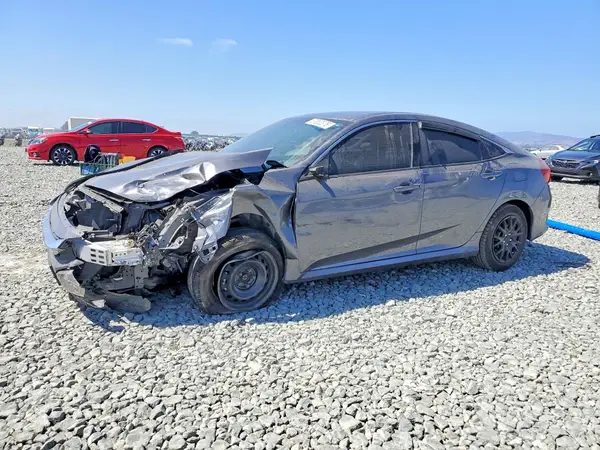 2HGFC2F51JH599764 — 2018 Honda Civic, Передняя часть (Front End), фото до ремонта