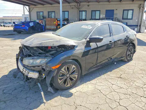 SHHFK7H72JU405969 — 2018 Honda Civic, Передняя часть (Front End), фото до ремонта