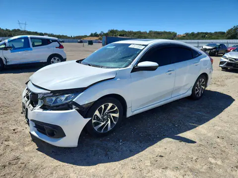 19XFC2F73JE202910 — 2018 Honda Civic, Передняя часть (Front End), фото до ремонта