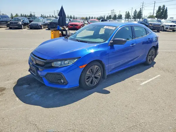SHHFK7H56JU423633 — 2018 Honda Civic, Задняя часть (Rear End), фото до ремонта