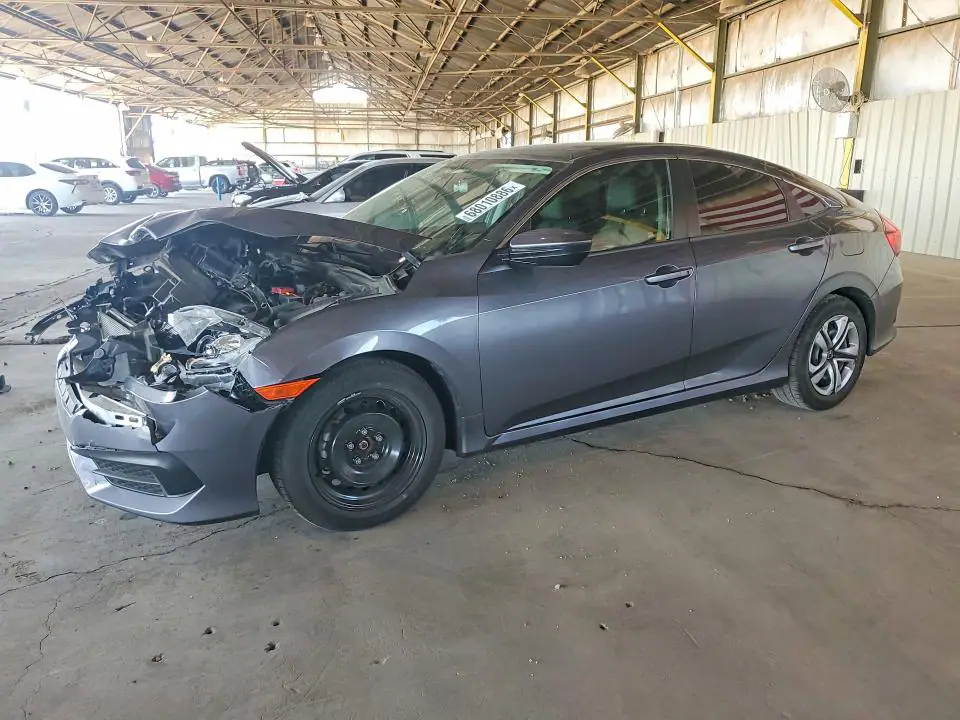 2HGFC2F54JH537243 Honda Civic 2018 — повреждение Передняя часть, фото до ремонта