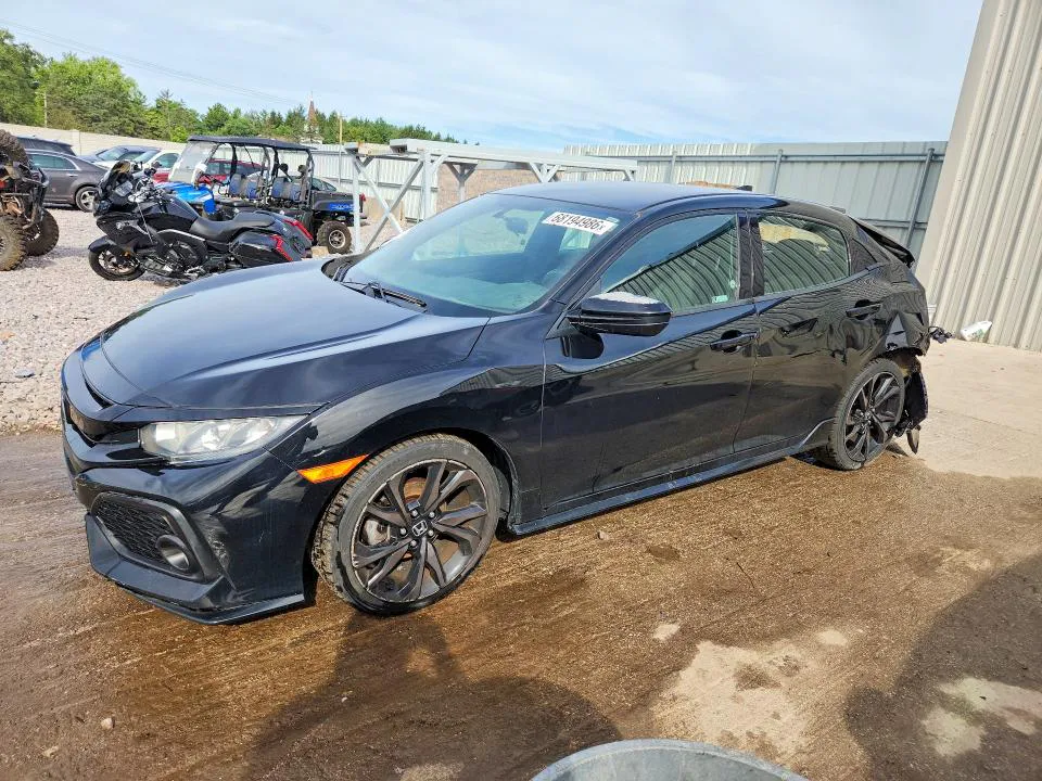 2018 HONDA CIVIC VIN SHHFK7H44JU235328 фото 1