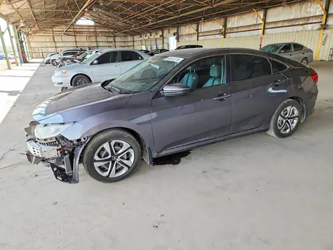 19XFC2F59JE005593 — 2018 Honda Civic, Передняя часть (Front End), фото до ремонта
