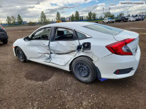 2018 Honda Civic Ex VIN 2HGFC2F83JH009655 фото 2