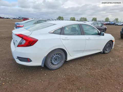 2018 Honda Civic Ex VIN 2HGFC2F83JH009655 фото 3