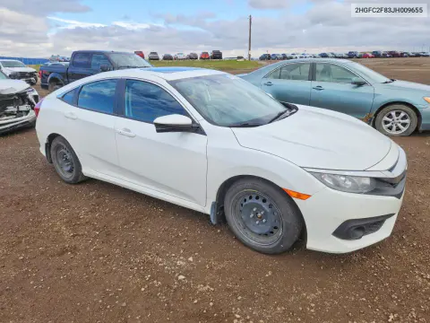 2018 Honda Civic Ex VIN 2HGFC2F83JH009655 фото 4