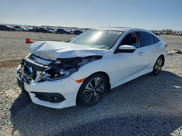 JHMFC1F33JX003278 — 2018 Honda Civic, Передняя часть (Front End), фото до ремонта