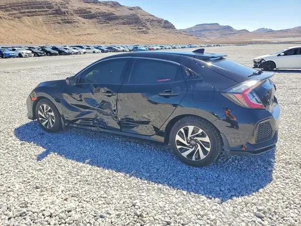 SHHFK7H34JU214017 — 2018 Honda Civic, фото 2 с аукциона Copart, Боковая часть