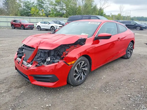 2HGFC4B5XJH309409 — 2018 Honda Civic, Передняя часть (Front End), фото до ремонта