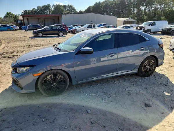 SHHFK7H50JU420856 — 2018 Honda Civic, Передняя часть (Front End), фото до ремонта