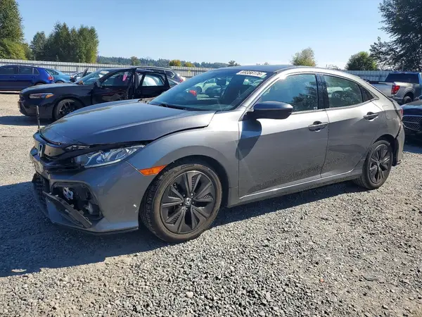 SHHFK7H53JU402531 — 2018 Honda Civic, Передняя часть (Front End), фото до ремонта