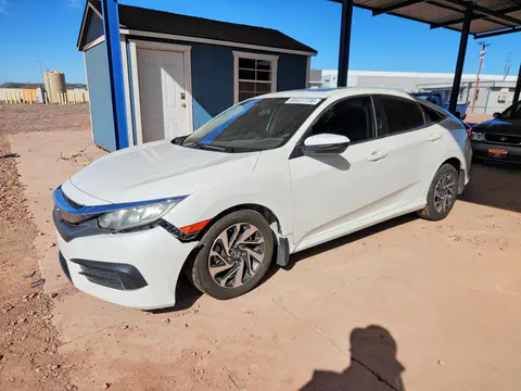 19XFC2F73JE037148 — 2018 Honda Civic, Передняя часть (Front End), фото до ремонта