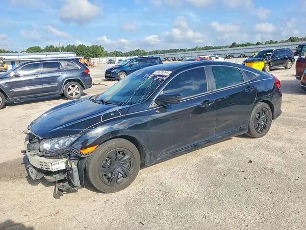19XFC2F56JE030855 — 2018 Honda Civic, Передняя часть (Front End), фото до ремонта