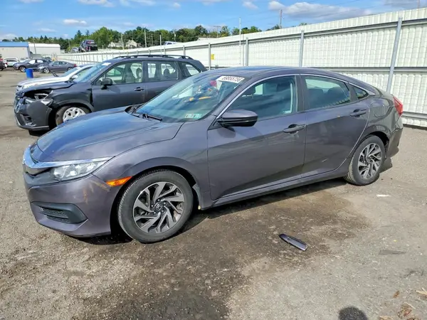 2HGFC2F78JH560039 Honda Civic 2018 — повреждение Боковая часть, фото до ремонта
